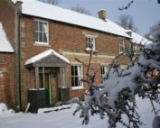 Wadhurst Castle Cottage in the Snow