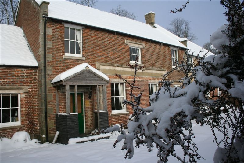 Wadhurst Castle Cottage in the Snow